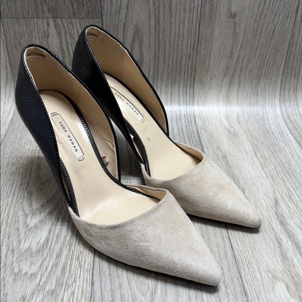 Zara Kitten Heel Pumps
